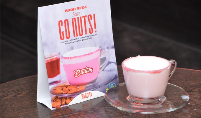 RoohAfza launches two new hot beverages with Barista - India Retailing