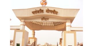 Devendra Fadnavis, Nitin Gadkari lay foundation stone of Patanjali Food Park
