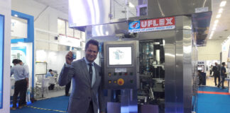 Uflex unveils its revolutionary Aseptic Filling Machine - ASEPTO Smart 78