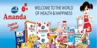 Ananda Dairy eyes 30 pc increase in turnover to Rs 2,000 crore in FY19