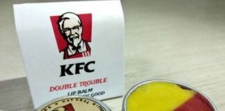 KFC India enters cosmetic range with flavoured lip balms