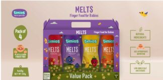 Timios launches new variants of children’s finger food ‘Timios Melts’