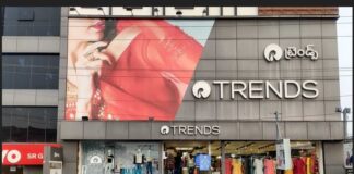 Reliance Retail brand store of Reliance Trends