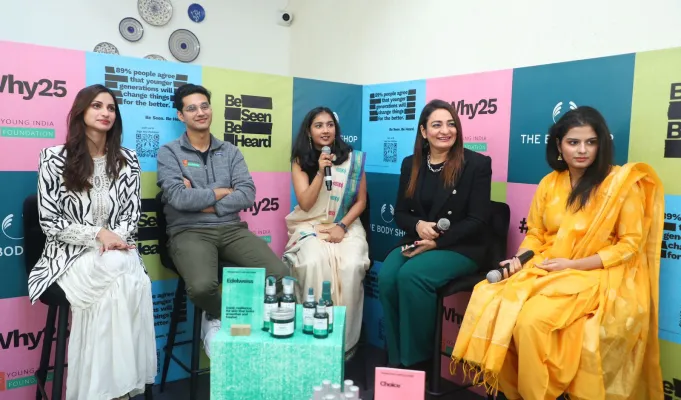 The Body Shop partners with Young India Foundation for social impact program Why25