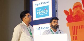 L-R: Chintan Mehta, Category Manager, More; Abhishek Harsh, Key Accounts Manager, HUL