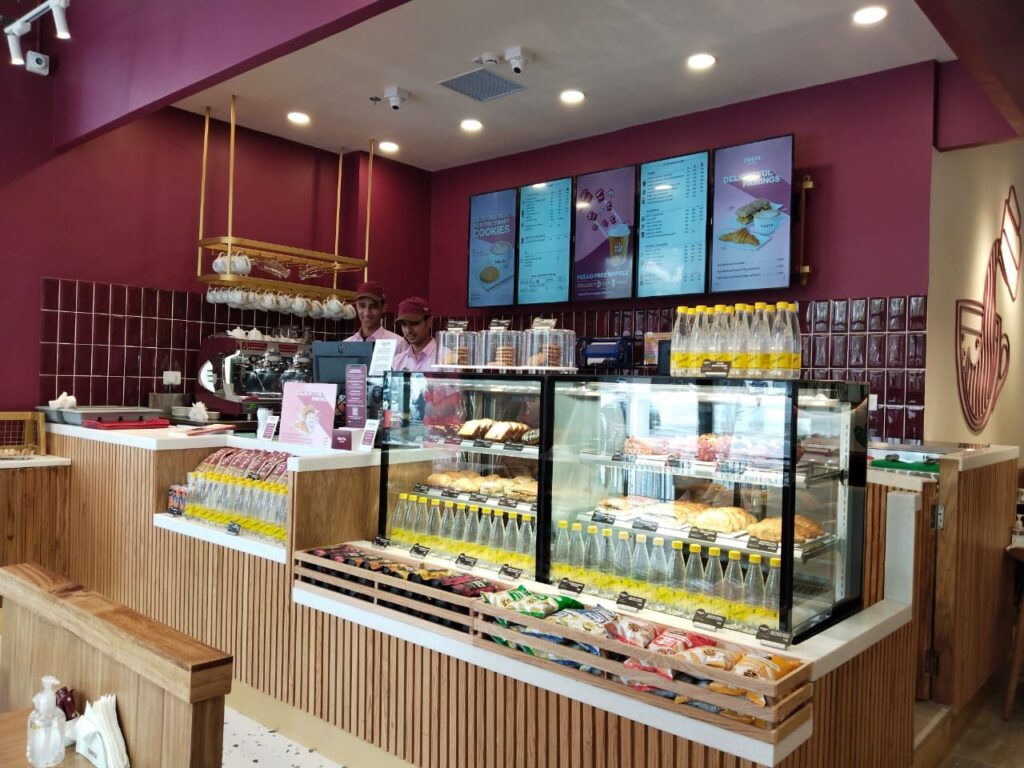 Costa Coffee's first store in the Doon Valley is located at Masli on Mussoorie Road