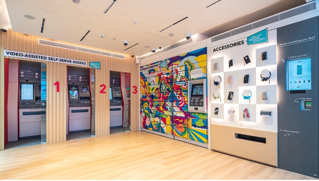 How Singapore’s Singtel reinvented its stores