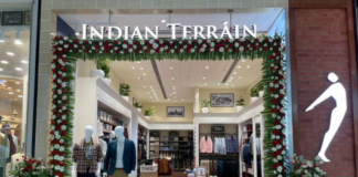 Indian Terrain outlet, Lulu Mall in Lucknow, UP