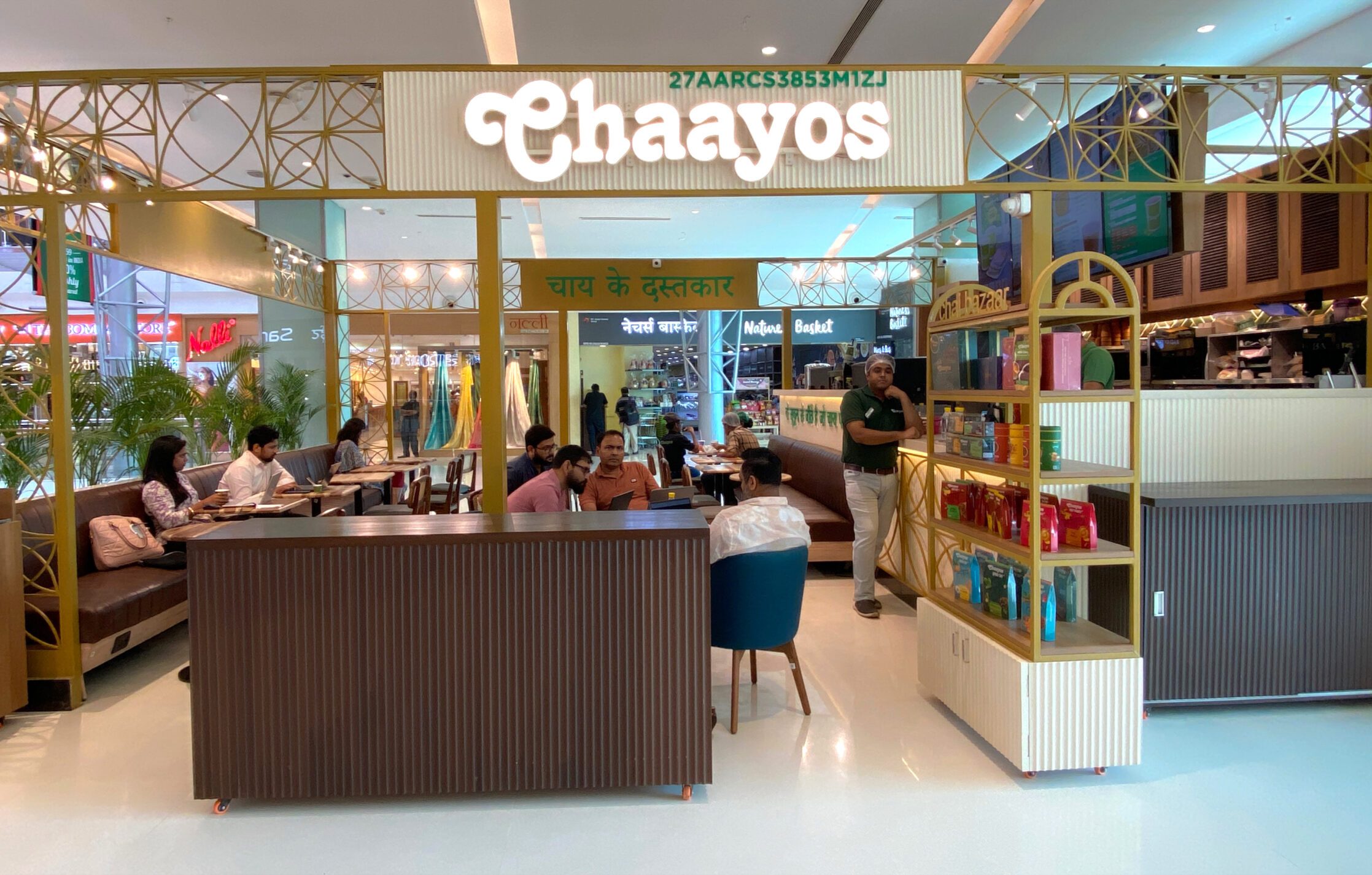 Chaayos store at Oberoi Mall, Mumbai