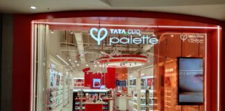 Tata Cliq Palette store, Nexus Seawoods