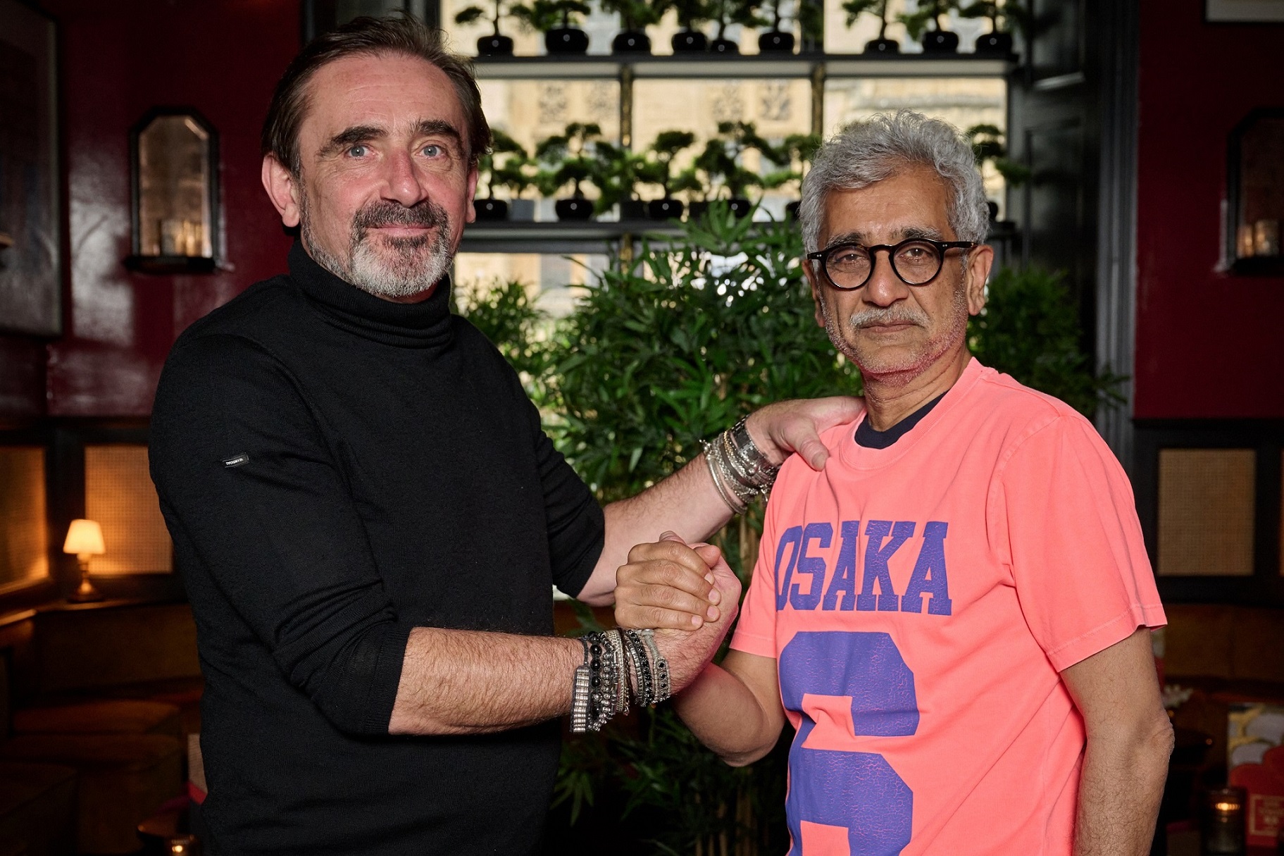 Julian Dunkerton (CEO & Founder, Superdry) and Darshan Mehta (MD, Reliance Brands Limited)