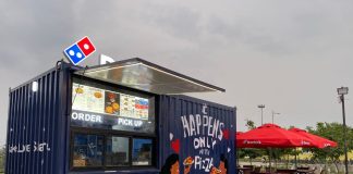 Domino’s opens South India’s first container model store 
