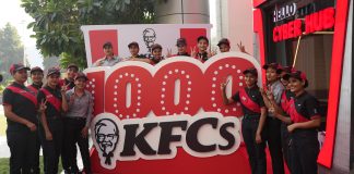 KFC launches 1000th store, plans to create 1 lakh jobs across India