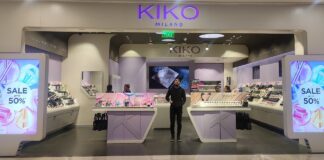 Kiko Milano store DLF Mall of India, Noida