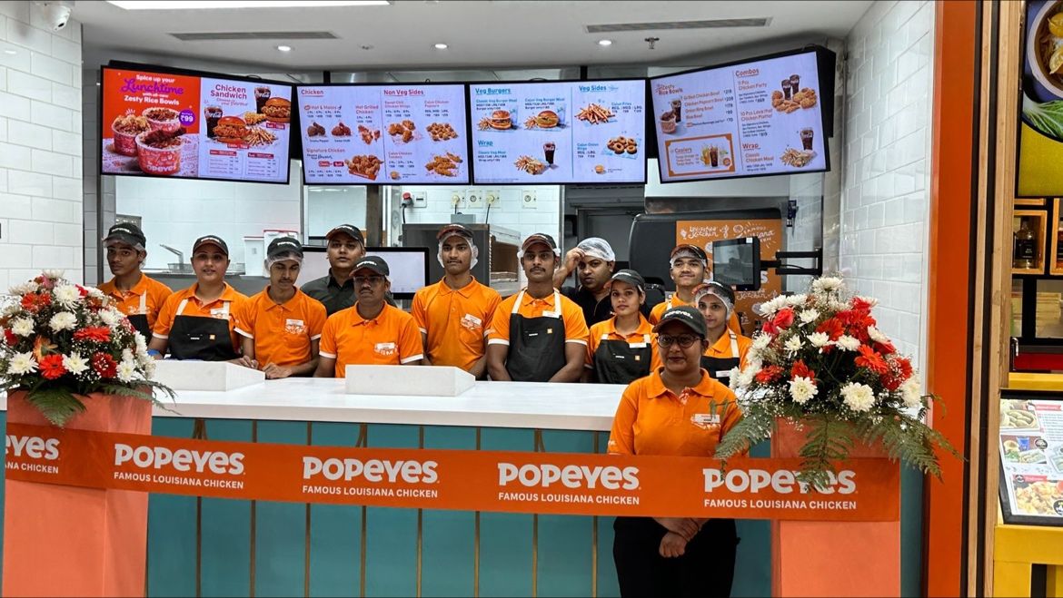 Popeyes opens two new stores in Delhi, Faridabad