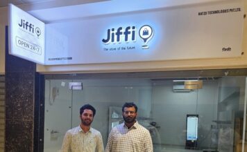 Jiffi co-founders Emmanuel DSouza and Chinmay Raut